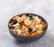 Рис с креветками