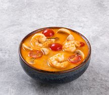 Суп Том ям с креветкой