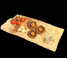 Грибы на мангале