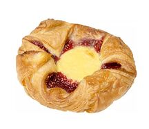 Розан с малиной и ванильным кремом