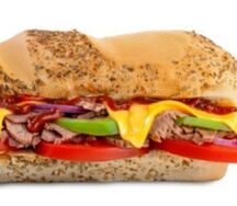 Сэндвич Аджика Стейк