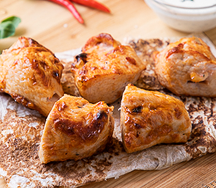 Шашлык из филе куриной грудки