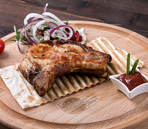 Шашлык из свиной корейки