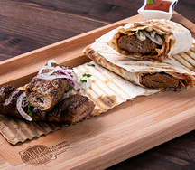 Кебаб-ролл из телятины