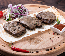 Шашлык из телячьей вырезки