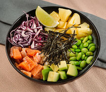 Поке с лососем