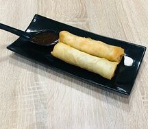 Спринг-ролл с курицей во фритюре