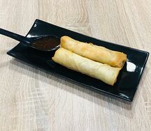 Спринг-ролл с тигровой креветкой во фритюре