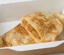 Блинчики с яблоками