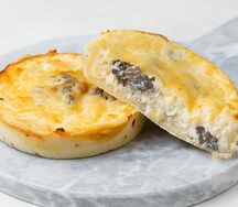 Киш с курицей и грибами