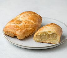 Слойка с картофелем и белыми грибами