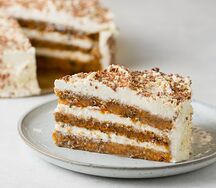 Торт Швейцарский морковный порция