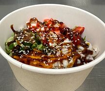 Боул с кальмаром