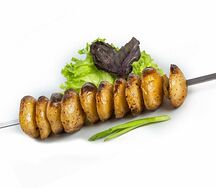 Картофель на углях