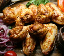 Шашлык из куриных крыльев