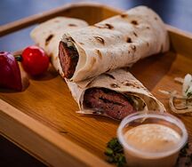 Люля Курица в лаваше 