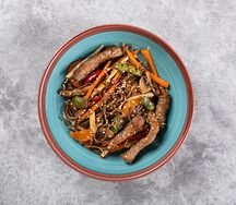 Соба с морепродуктами