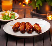 Шашлык из куриных крылышек