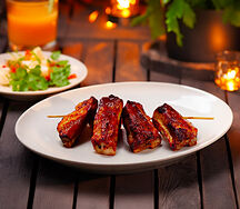 Шашлык из свиных рёбрышек