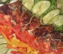 Шашлык из куриных крыльев