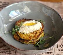 Оладьи из кабачков 