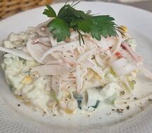 Салат крабовый