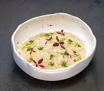 Овсяная каша четыре сыра