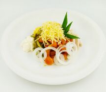 Салат Птичье гнездо