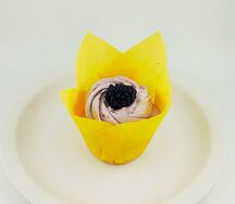 Капкейк Ваниль с черникой