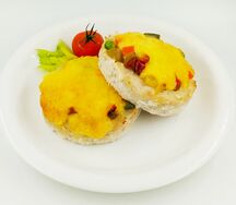 Стожок куриный с сыром и овощами