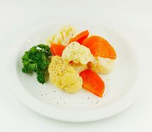 Капуста цветная с морковью