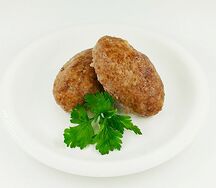 Зраза мясная с грибами и сыром