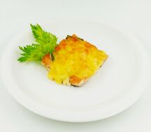 Филе горбуши запеченное по-царски