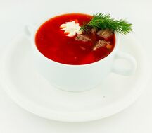 Борщ из говядины