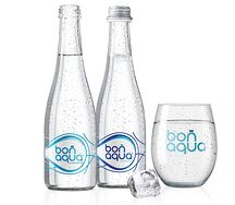Вода BonAqua с газом