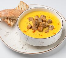 Кукурузный вегетарианский крем-суп