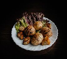 Картофель с курдюком