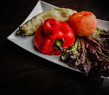 Овощи на углях