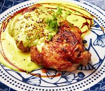 Цыпленок Пири Пири с тайским карри соусом