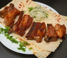 Шашлык из свиных рёбрышек