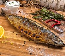 Скумбрия на углях