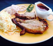Антрекот из свинины