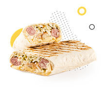 Шаур-дог 3 колбаски
