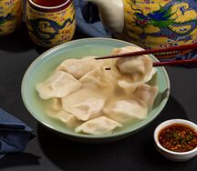 Свинина с пекинской капустой и грибами