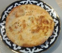 Осетинский пирог с картофелем и сыром