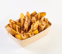 Картофель по-деревенски в бургерном соусе
