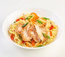 Рамен с курицей