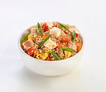 Тяхан с курицей