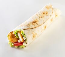 Ролл Цезарь с курицей