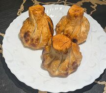 Хинкали жареные с говядиной